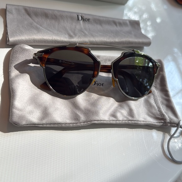 Dior DiorSoReal Brown Havana/Grey AOOMD Split Lens Sunglasses - Picture 3 of 3